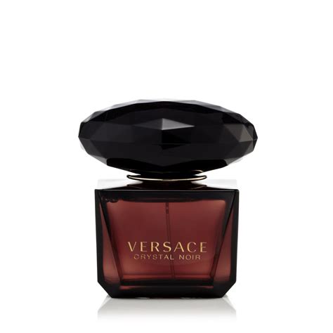 versace crystal noir 90 ml gift set|profumo versace donna crystal noir.